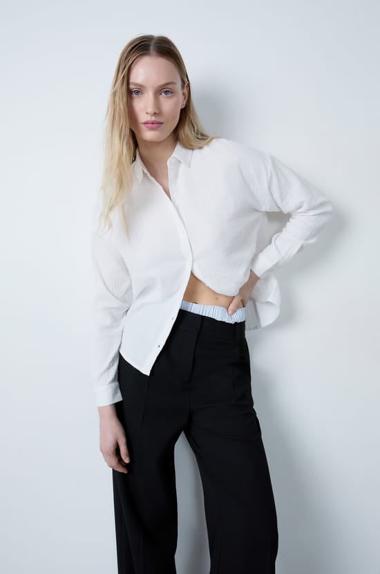 Cotton Shirt;${refinementColor}