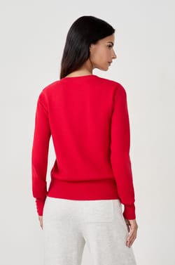 Long-sleeved cardigan with buttons;${refinementColor}