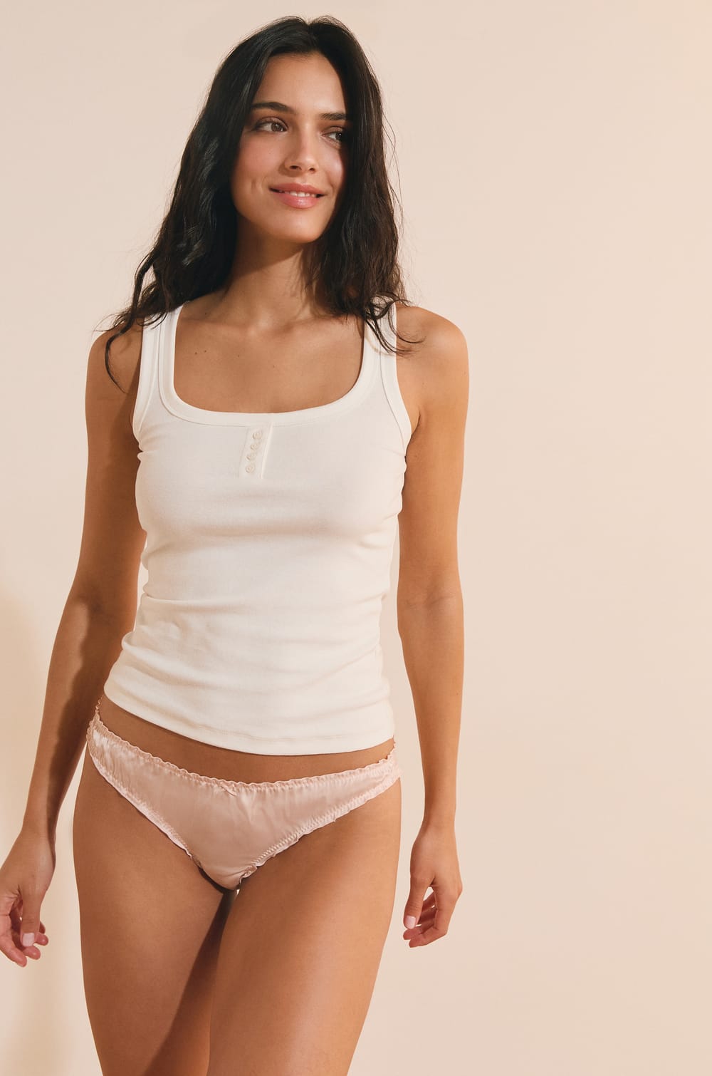 Culotte bloomer satin&eacute;e;${refinementColor}