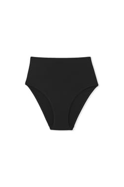 High-Waist Shaping Bikini Bottom;${refinementColor}