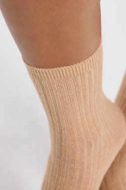 Chaussettes effet côtelé;${refinementColor}