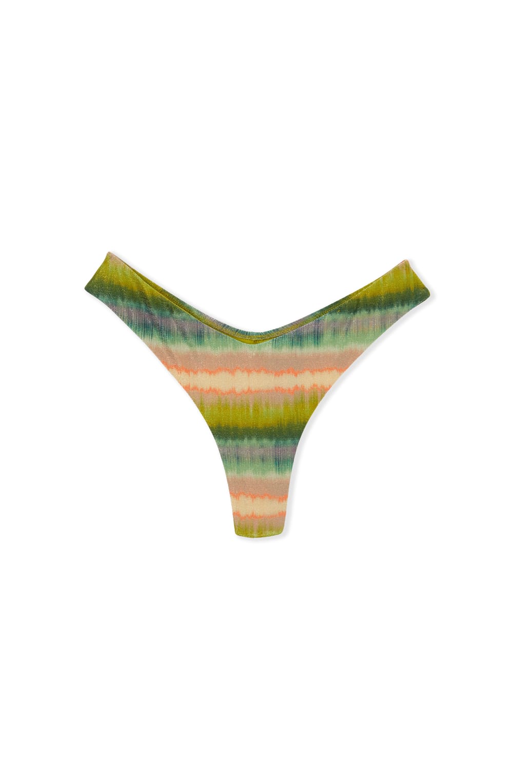 Bas de maillot de bain br&eacute;silien high leg imprim&eacute; paillet&eacute;;${refinementColor}