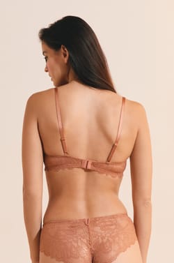 Soutien-gorge corbeille en dentelle;${refinementColor}