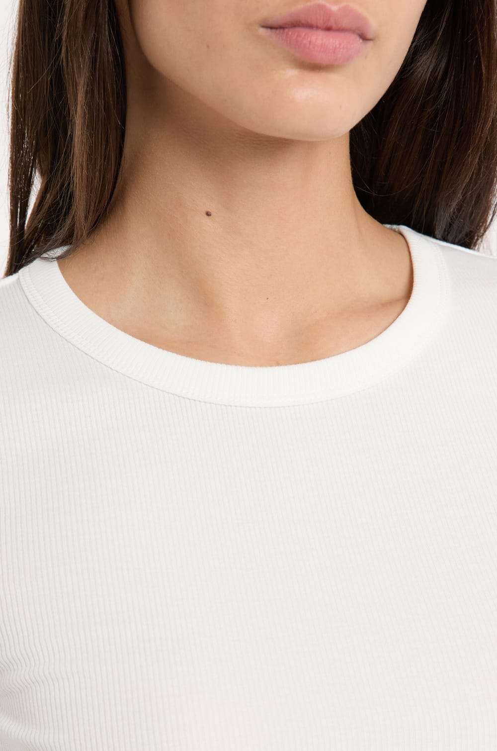 T-shirt de pyjama col rond avec coton;${refinementColor}