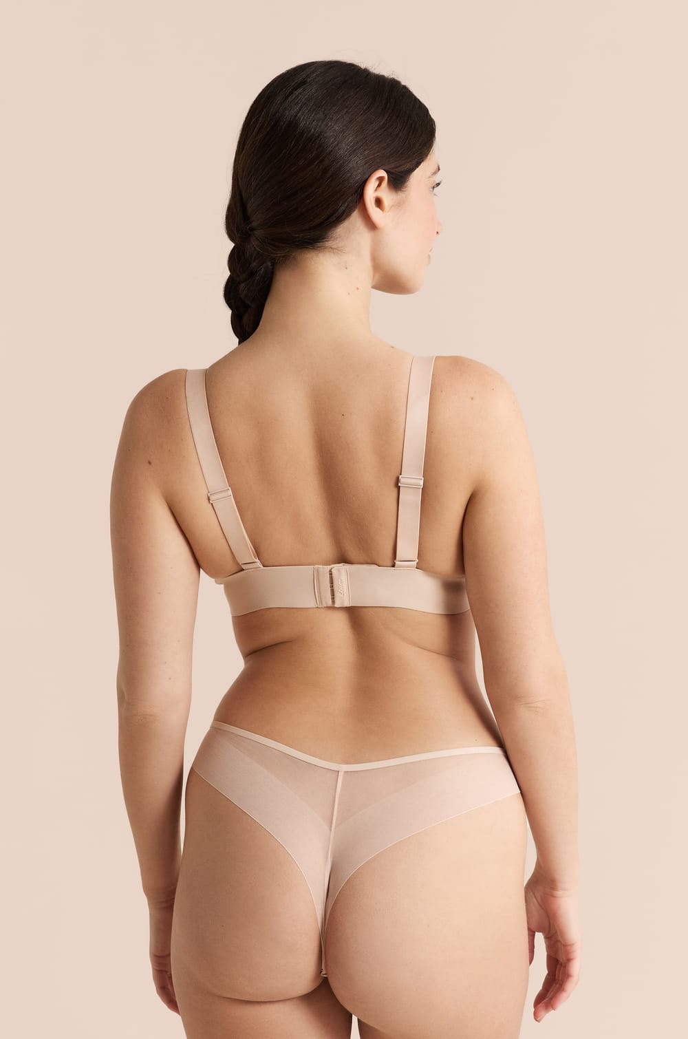 Soutien-gorge triangle sans armatures en tulle;${refinementColor}
