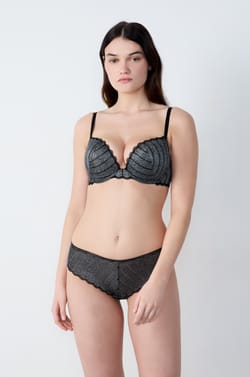 Soutien-gorge N.5 - Le coques fines plongeant irisé;${refinementColor}