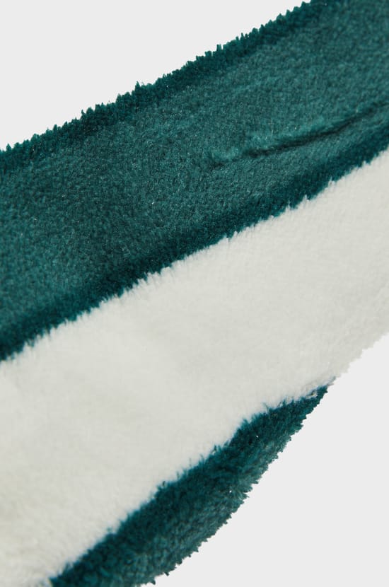 Masque de nuit à rayures en coton;${refinementColor}