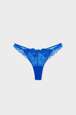 Tanga en broderie;${refinementColor}