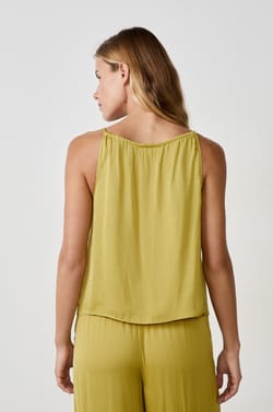 Sleeveless Satin Camisole;${refinementColor}