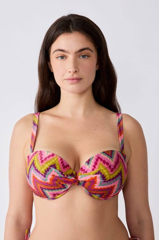 Bandeau haut de maillot coloré;${refinementColor}