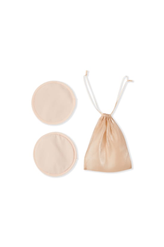 Soutien-gorge N.8 - Le triangle en coton avec clips d'allaitement et coussinets anti fuite;${refinementColor}