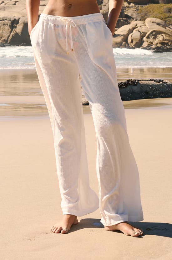 Pantalon fluide &eacute;lastiqu&eacute; ;${refinementColor}