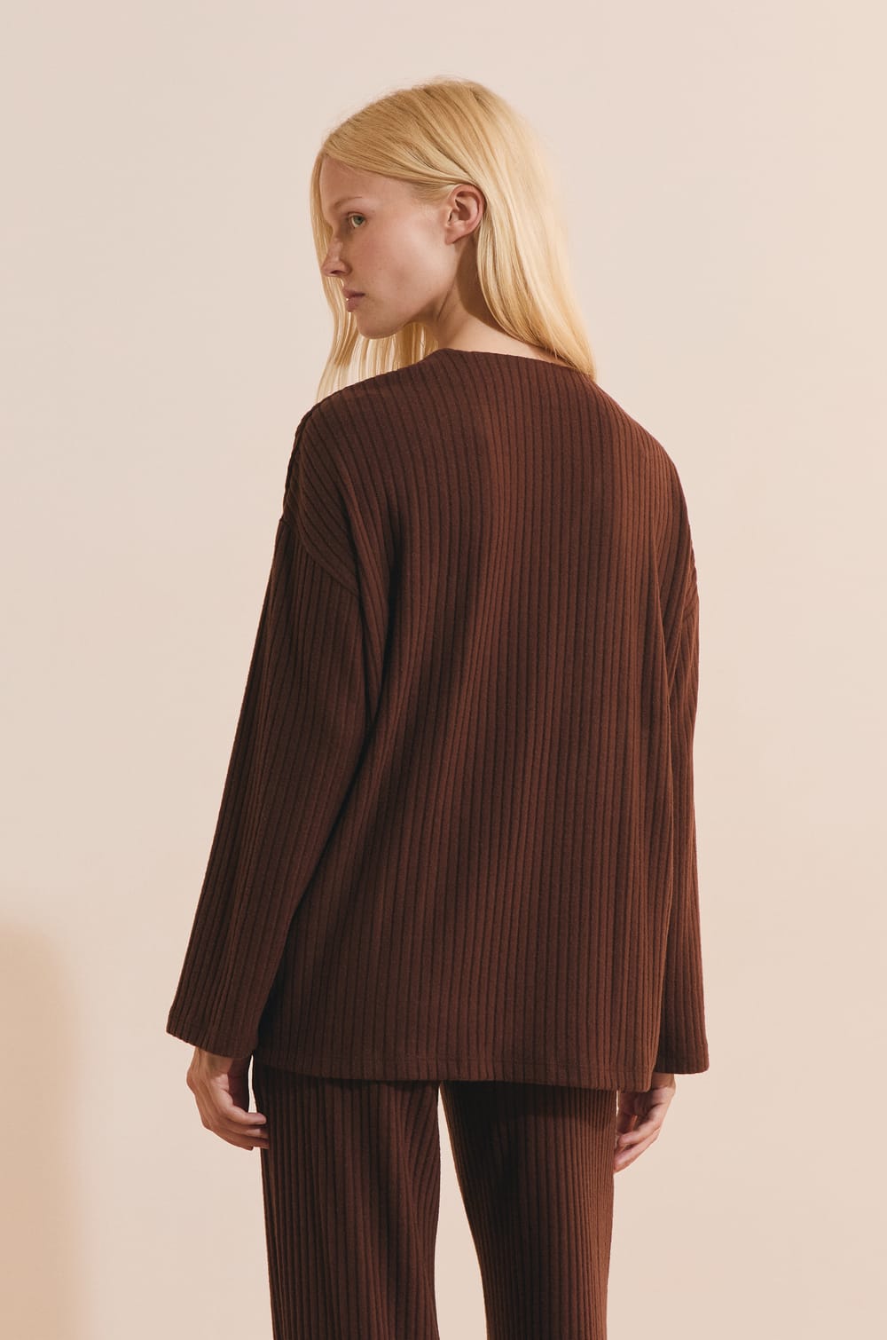 Gilet de pyjama c&ocirc;tel&eacute;;${refinementColor}