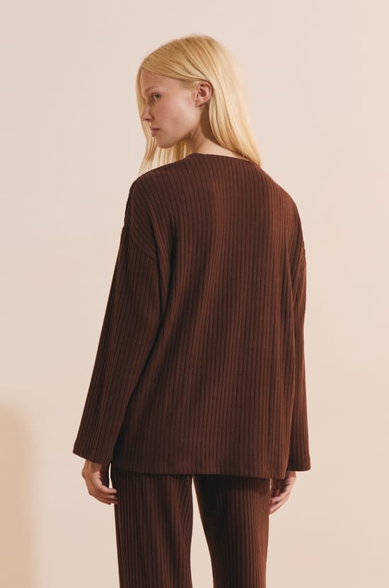 Gilet de pyjama c&ocirc;tel&eacute;;${refinementColor}