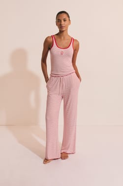 Pantalon de pyjama &agrave; rayures;${refinementColor}