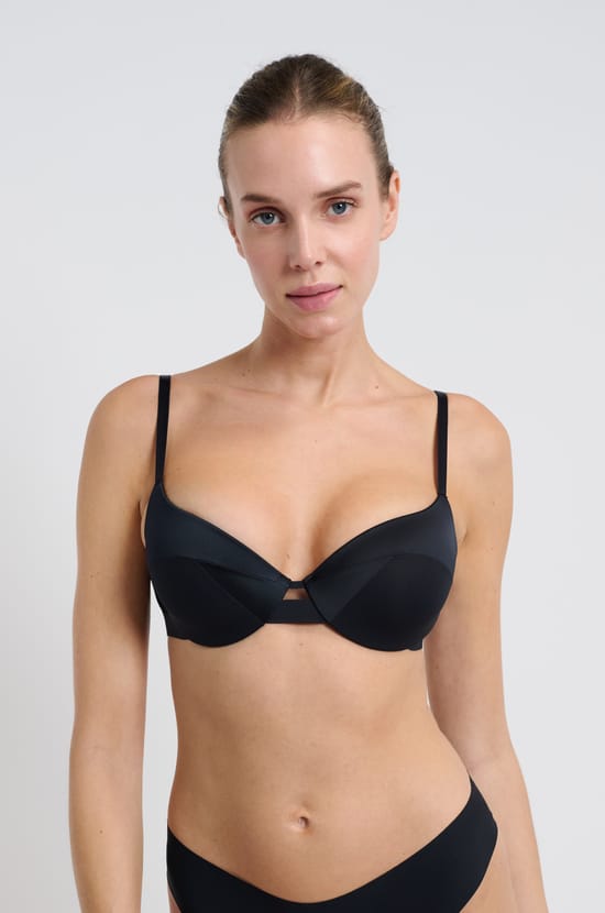 Soutien-gorge N.4 - Le coques fines en microfibre;${refinementColor}