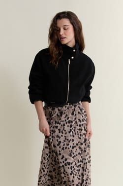 Jupe longue &agrave; imprim&eacute;;${refinementColor}