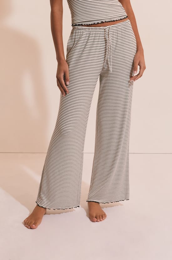 Pantalon de pyjama &agrave; rayures;${refinementColor}