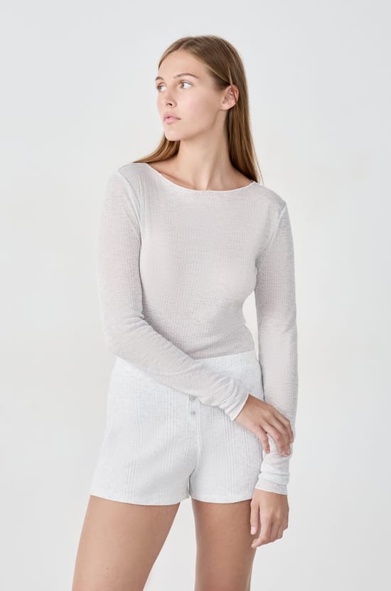 Long-sleeved pyjama T-shirt;${refinementColor}