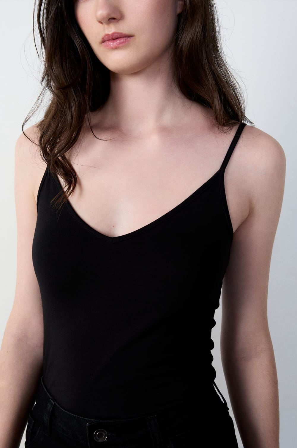 Cotton camisole;${refinementColor}