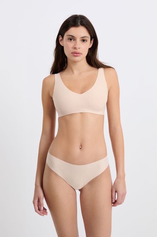 Microfibre Bralette Bra;${refinementColor}