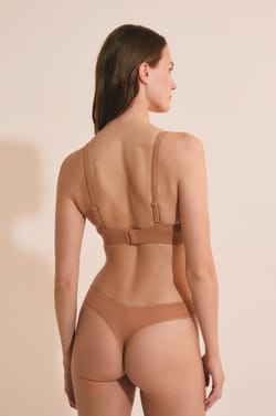 Soutien-gorge triangle en microfibre;${refinementColor}