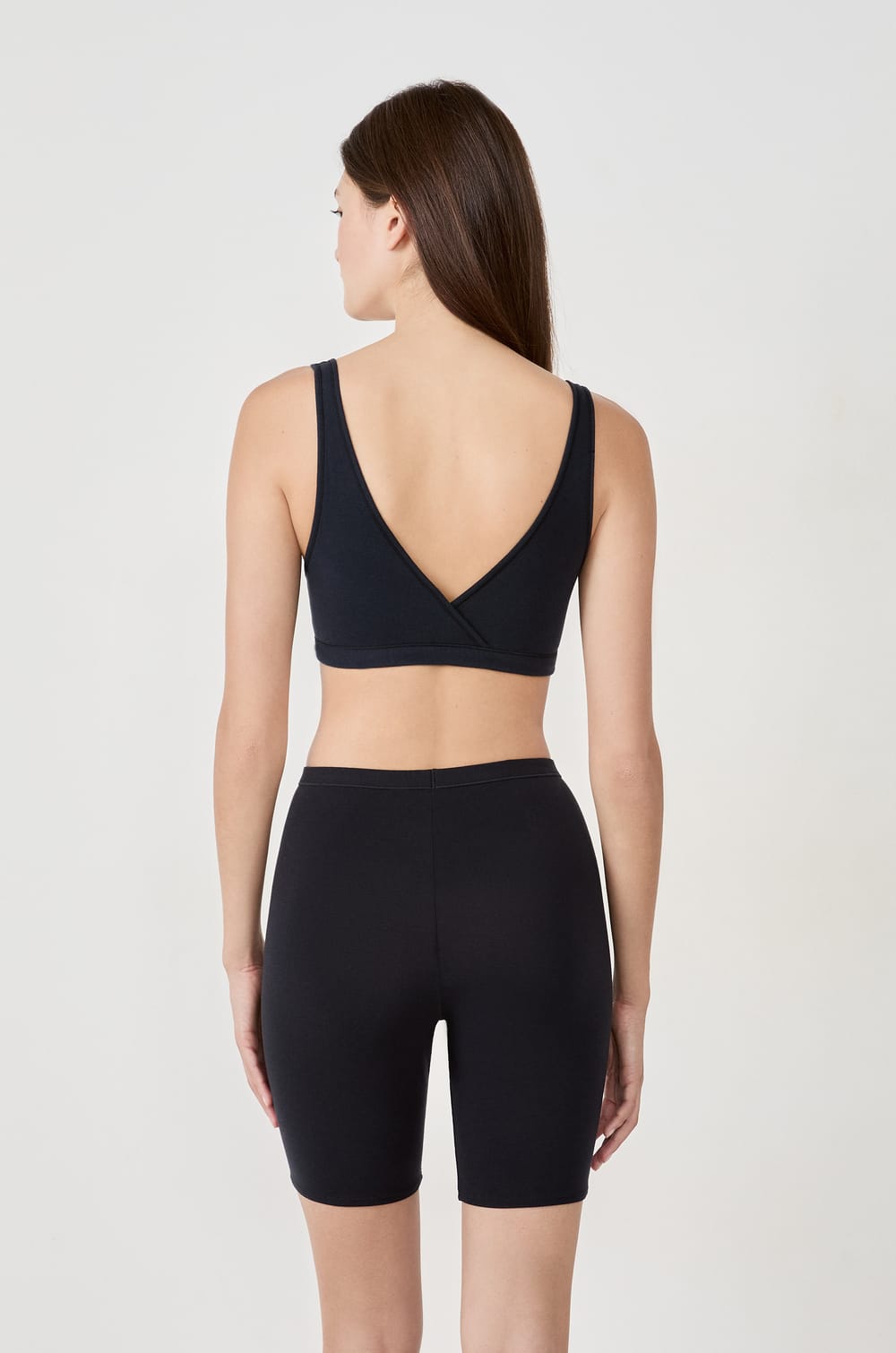 Brassière réversible en coton biologique extensible;${refinementColor}
