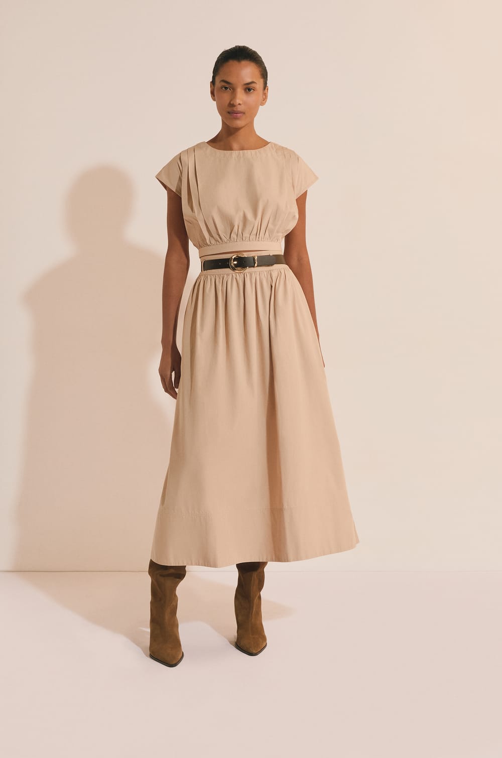 Top court en coton;${refinementColor}