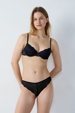 Bra No. 4 - Lightly Lined Demi Bra;${refinementColor}