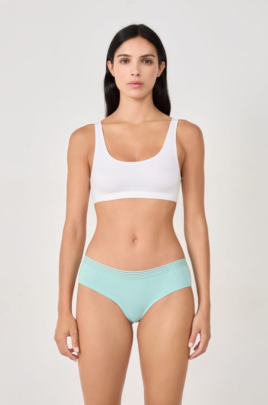 Lot de 3 shorty en coton;${refinementColor}