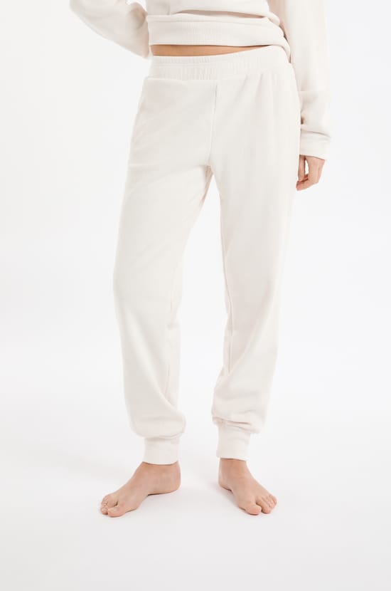 Pyjama Trousers with Elasticated Waist;${refinementColor}