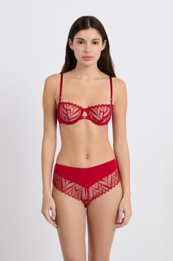 Braga culotte con bordado;${refinementColor}