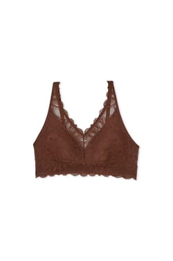 Soutien-gorge triangle en dentelle post-mastectomie;${refinementColor}