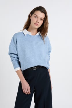 Pull &agrave; manches longues oversize;${refinementColor}