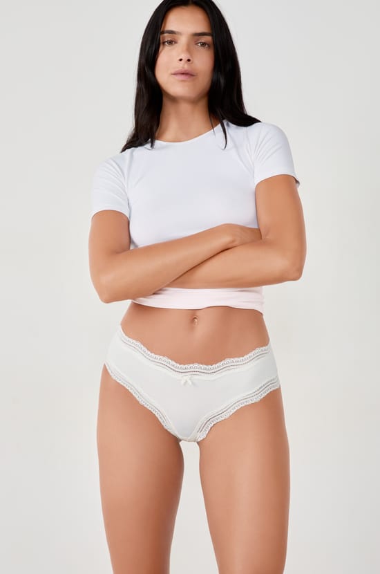 Boyshorts With Lace Details;${refinementColor}