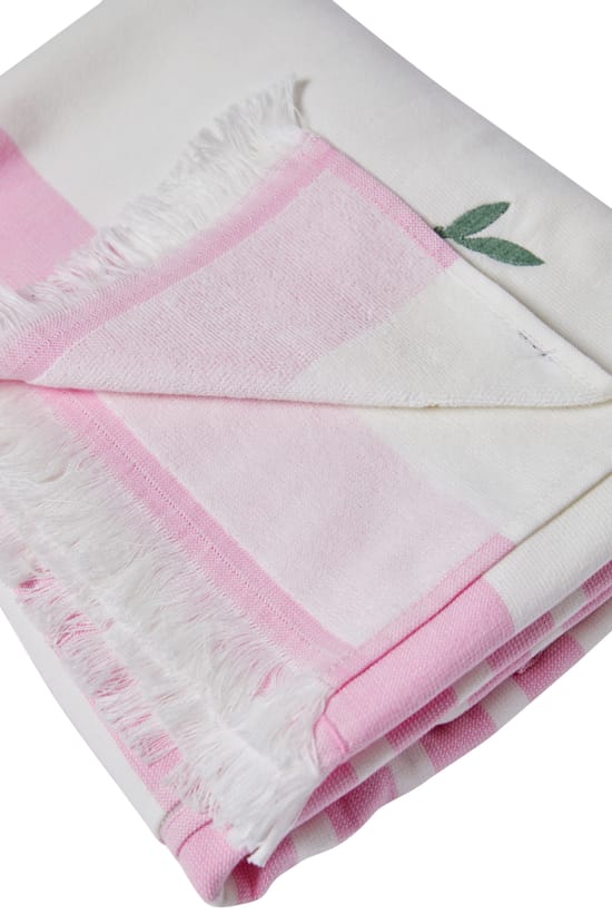 Toalla de algod&oacute;n a rayas;${refinementColor}