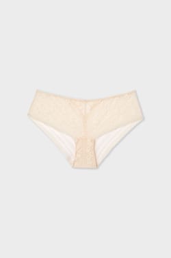 Panty tipo boxer de encaje;${refinementColor}