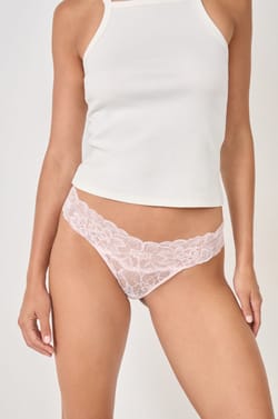 Tanga de encaje;${refinementColor}