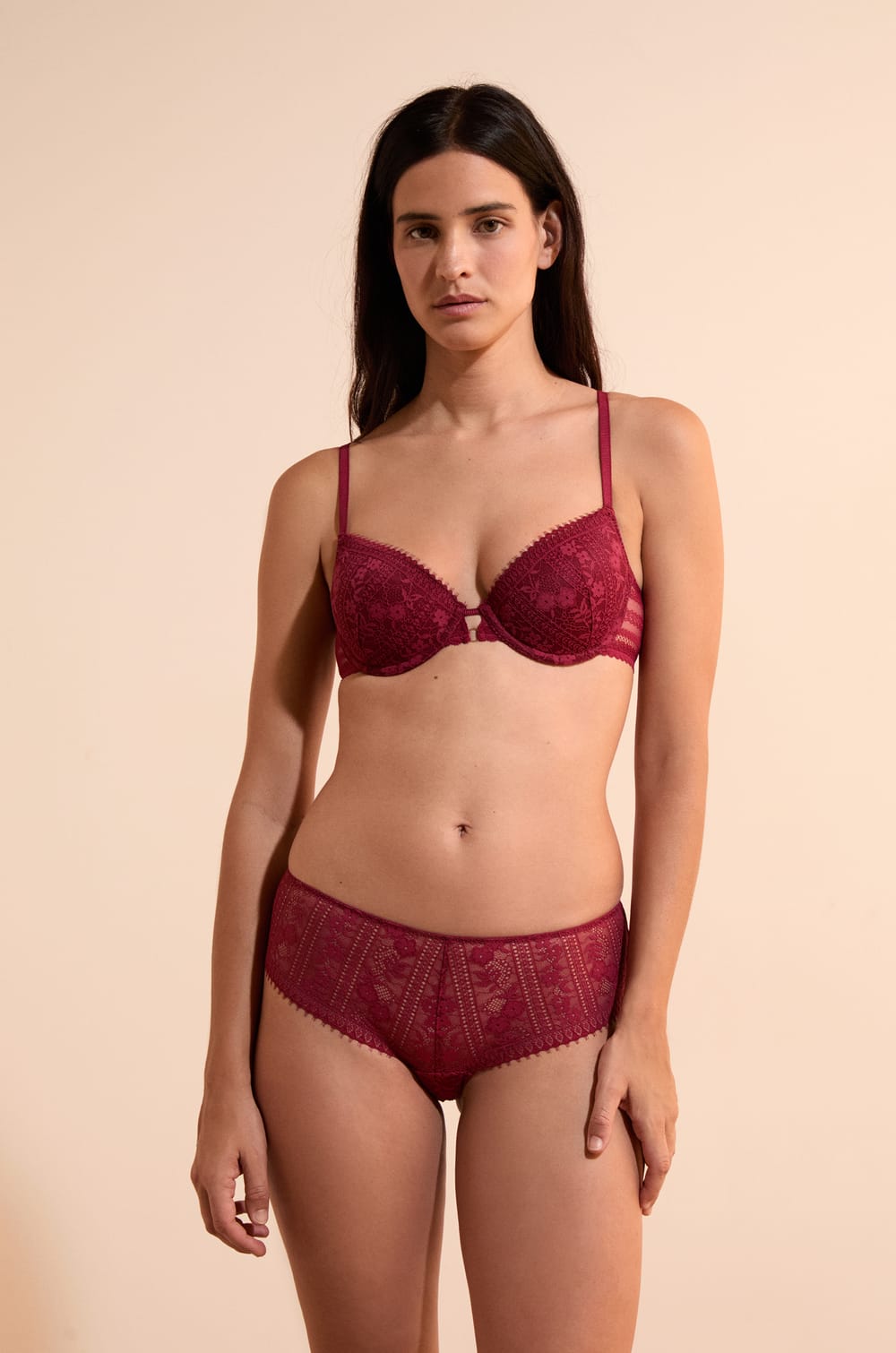 Soutien-gorge N.4 - Le coques fines en dentelle;${refinementColor}