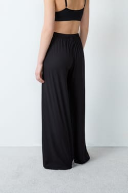 Wide Pyjama Trousers;${refinementColor}