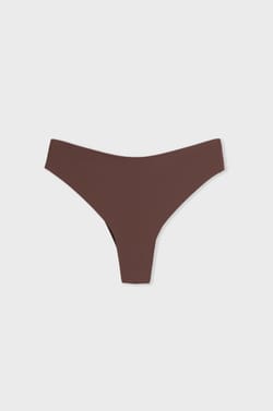 High-leg Tanga in Microfiber;${refinementColor}