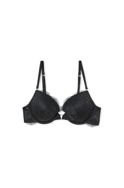 Soutien-gorge N.5 - Le coques fines plongeant en dentelle;${refinementColor}