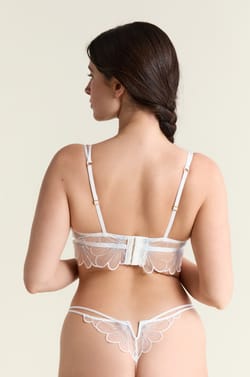 Soutien-gorge bustier en broderie;${refinementColor}
