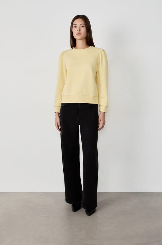 Sweat en coton;${refinementColor}