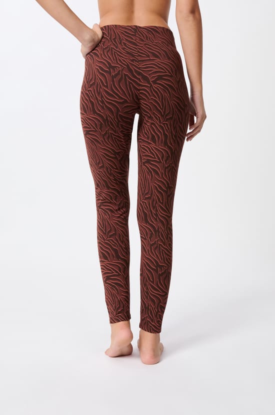 Legging uni en coton;${refinementColor}