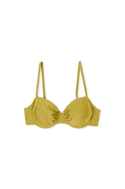 Haut de maillot de bain satin&eacute; ;${refinementColor}