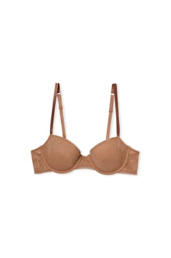 Lightly Lined Lace Bra;${refinementColor}