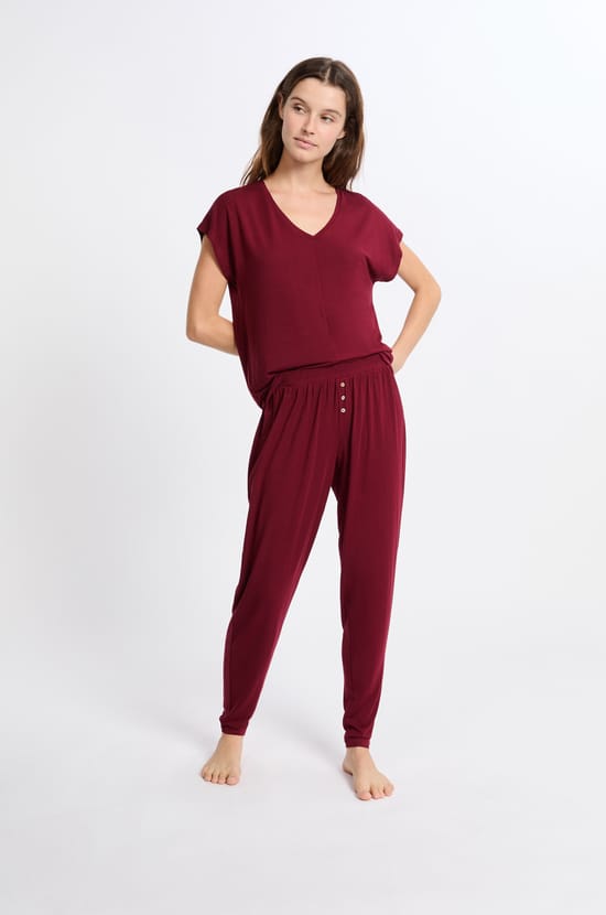  Pantal&oacute;n de pijama de modal;${refinementColor}