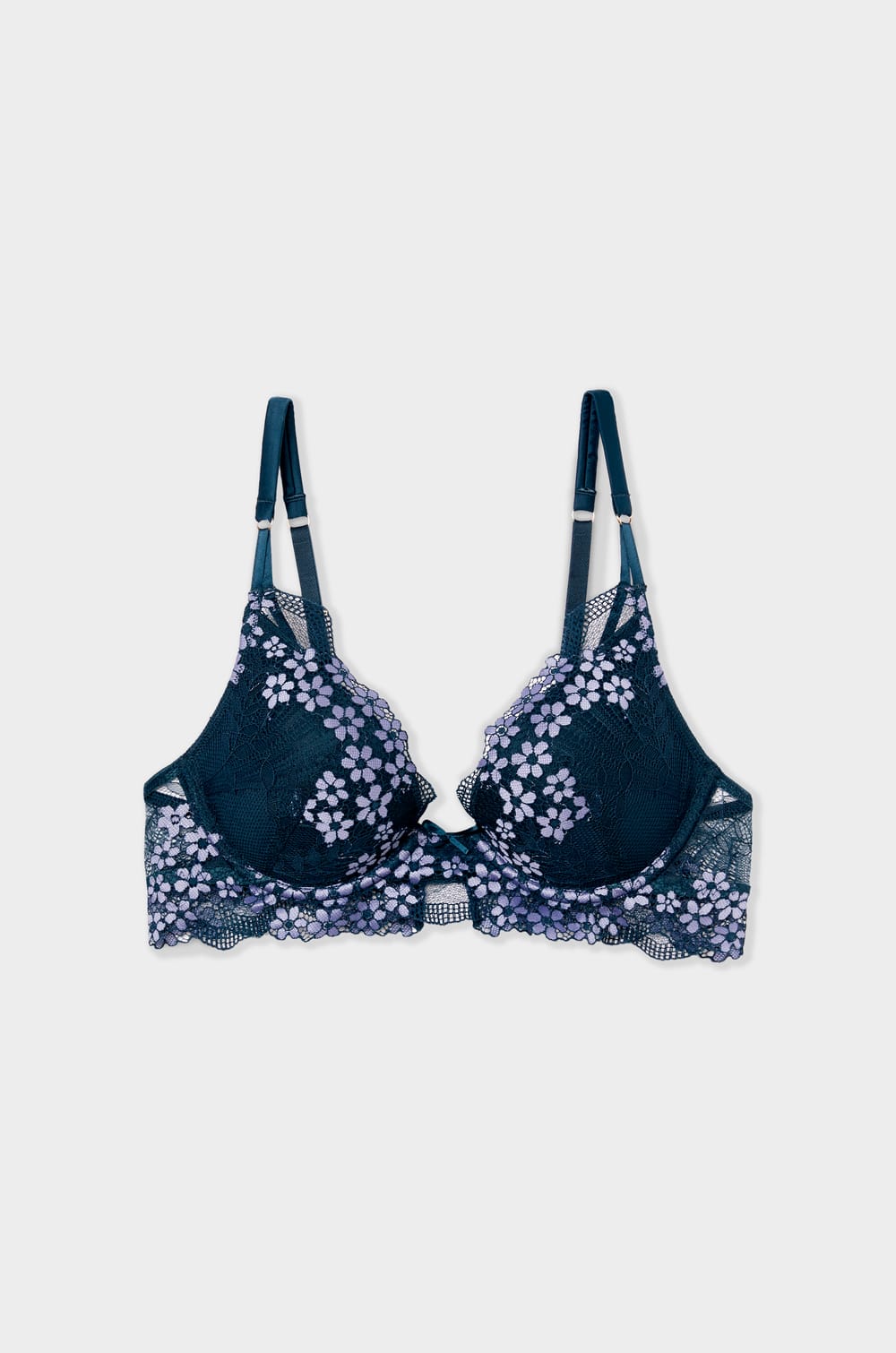 Bra No.2 - Plunging Push-Up;${refinementColor}