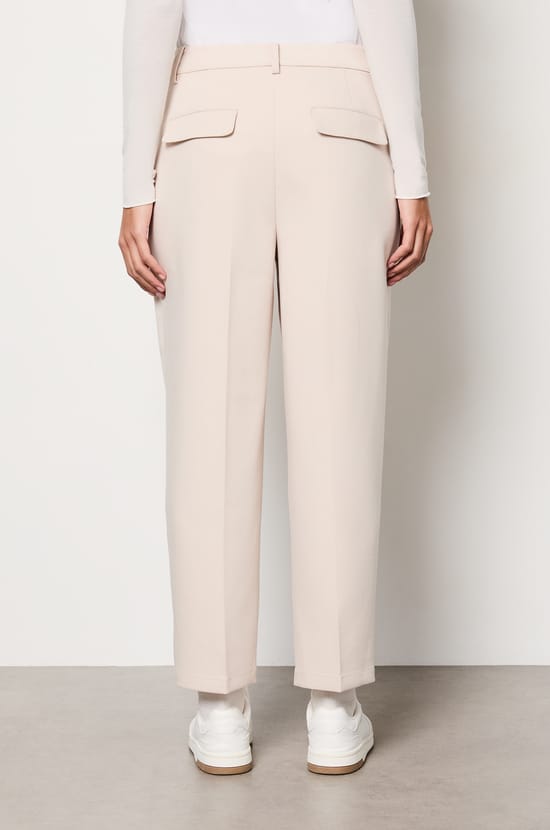 Straight Leg Trousers;${refinementColor}